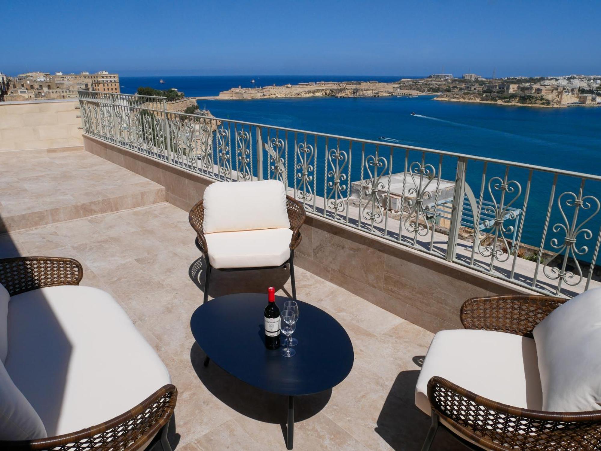Battery House Hotel Valletta Kültér fotó